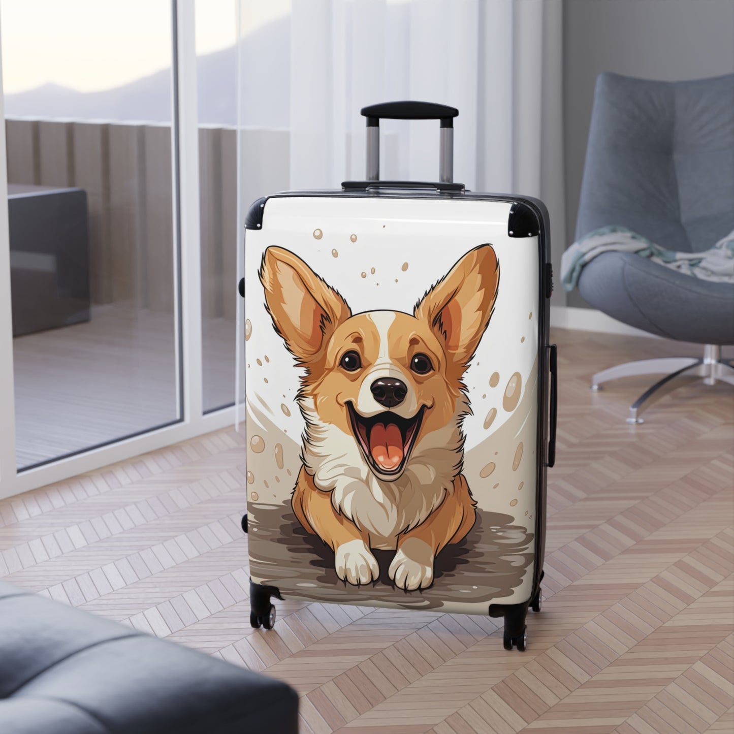 Corgi Cuteness - Suitcase