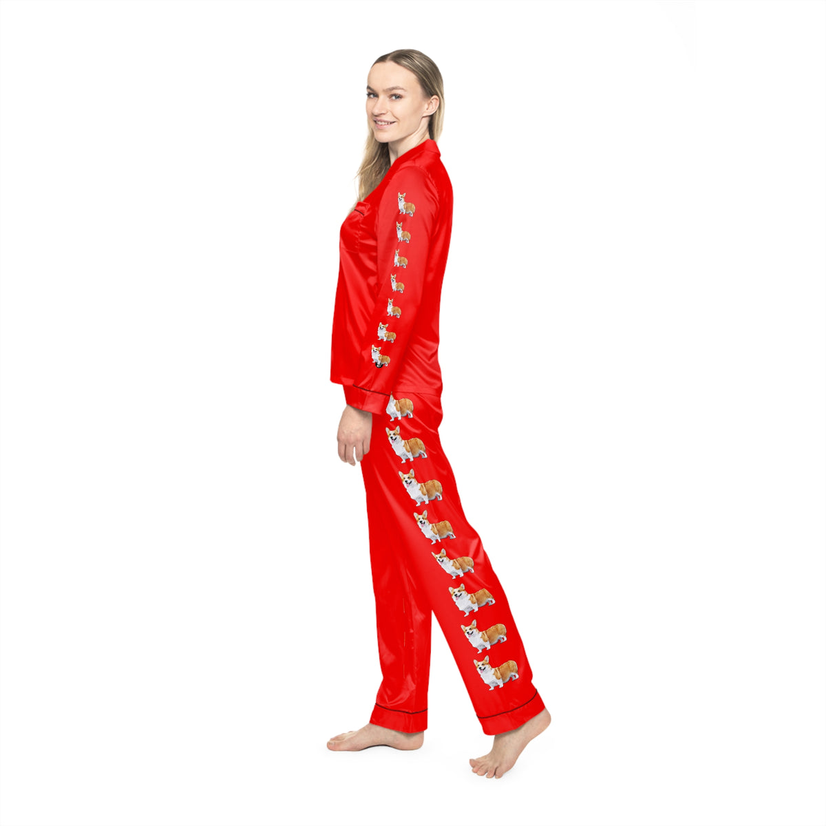 Best In Show Silky Red Pajamas