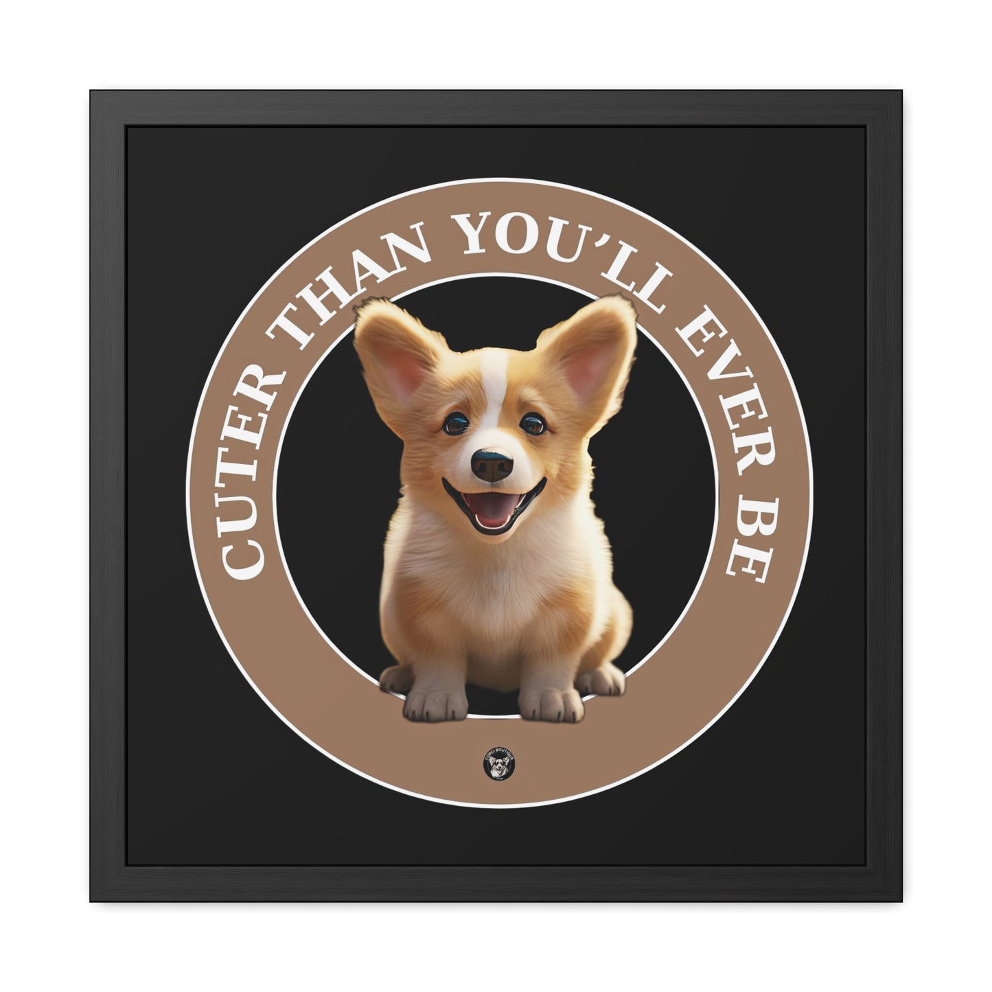 Cuter Than You - Framed Print