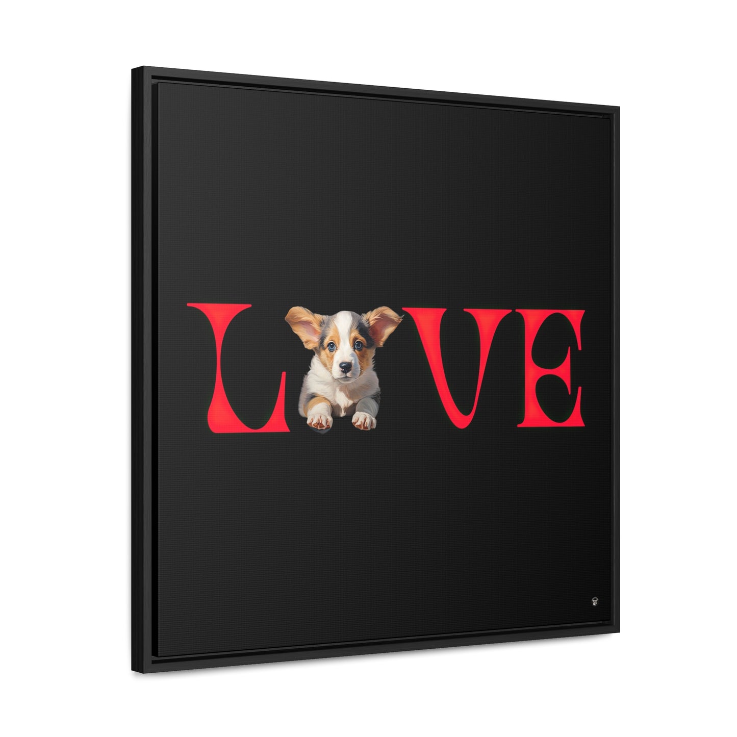 LOVE - Framed on Canvas