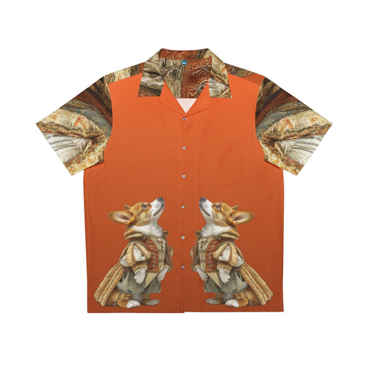 Prince Corgi Hawaiian Shirt