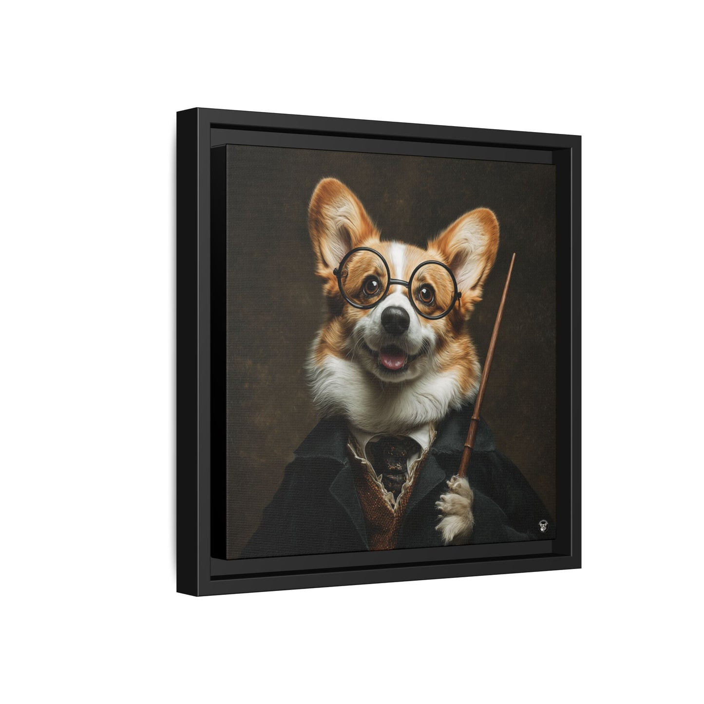 Corgi Potter on Canvas