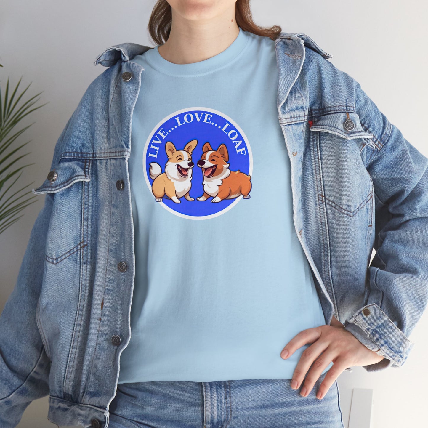 Live...Love...Loaf - Unisex Heavy Cotton Tee