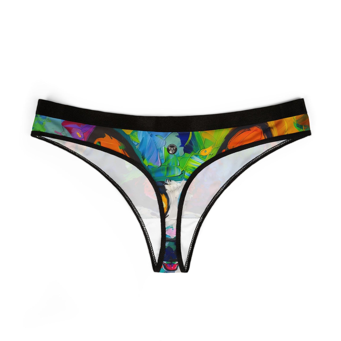 Colorful Corgi Thong