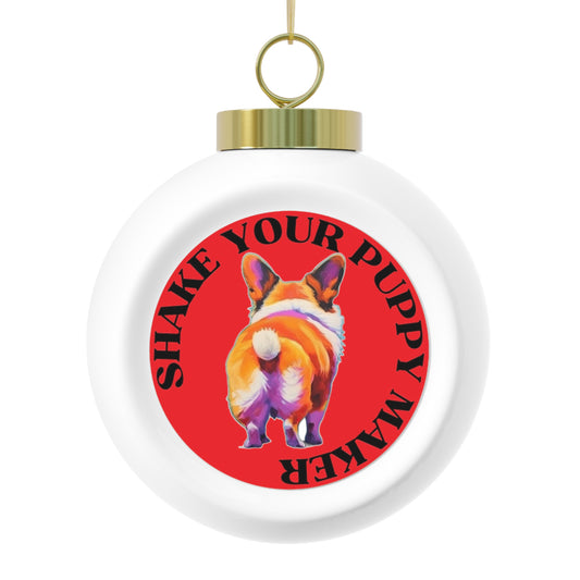 Shake Your Puppy Maker - Christmas Tree Ball
