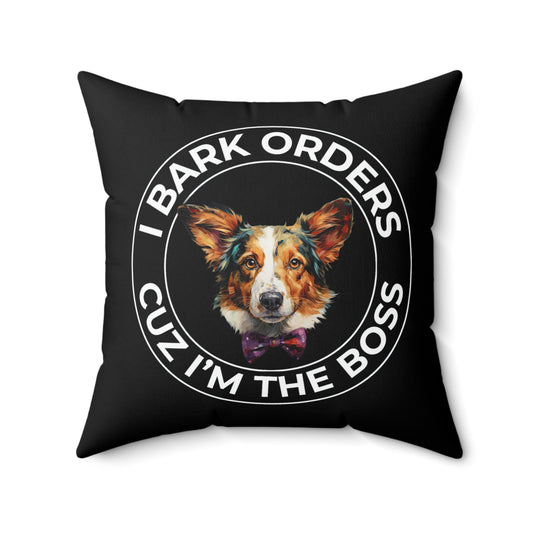 The Boss - Throw Pillow