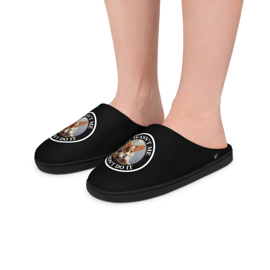 It Wasn't Me...I Didn't Do It - Men's Slippers