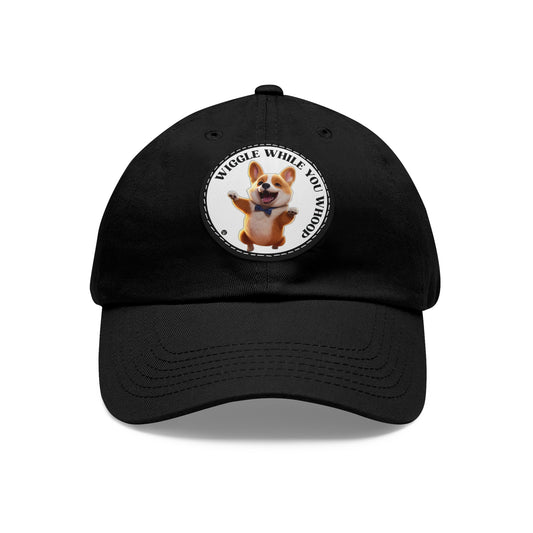 Wiggle While You Whoop - Cap with Leather Patch