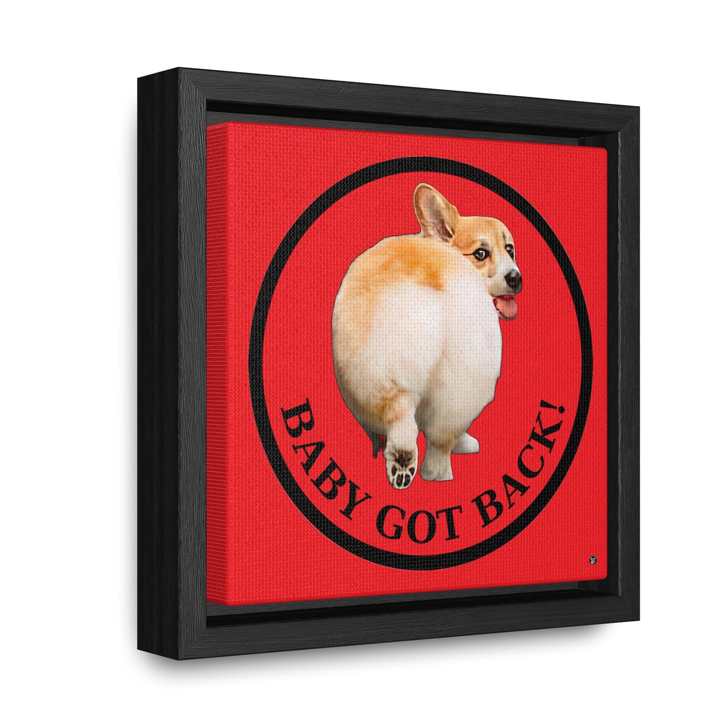 Baby Got Back - Framed on Canvas