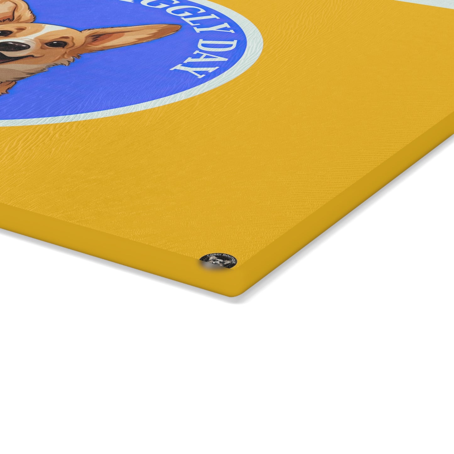 Have a Wiggly Day - Glass Cutting Board