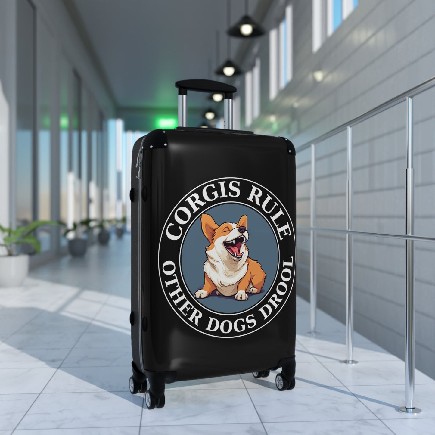 Corgis Rule...Other Dogs Drool - Suitcase