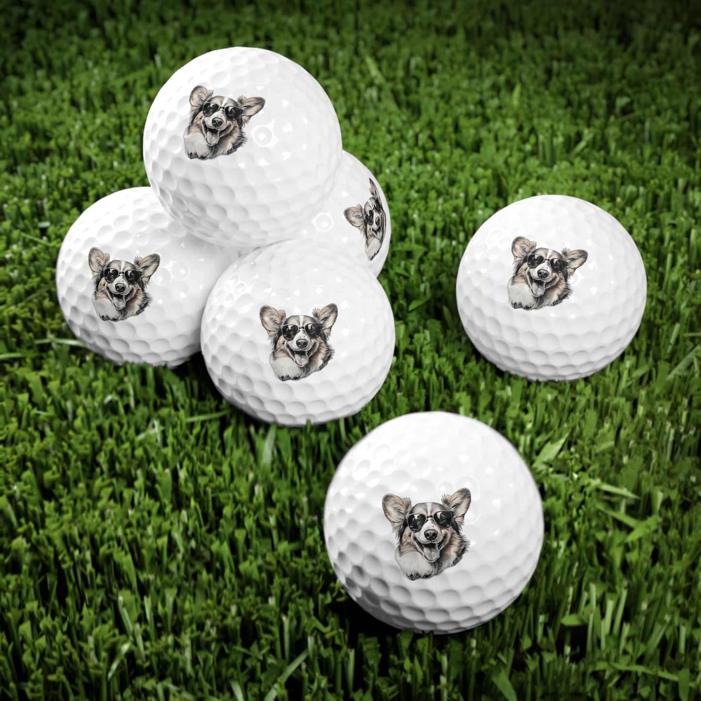 Corgi Cool - Golf Balls