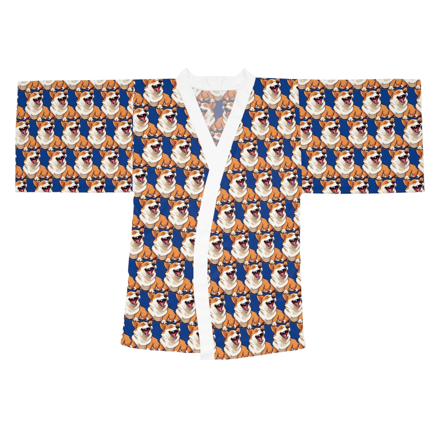 Comical Corgi - Kimono Robe