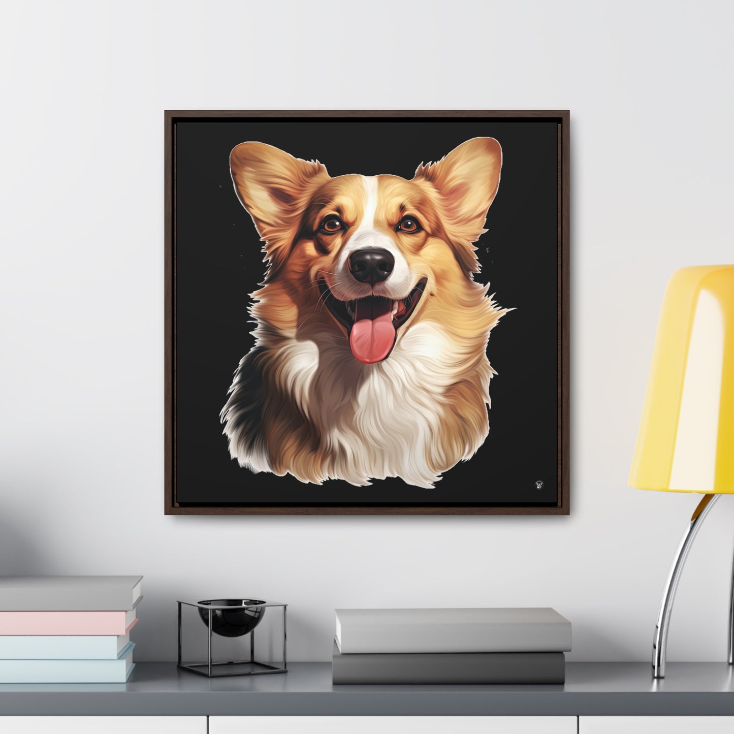 The Celebrity - Framed on Canvas