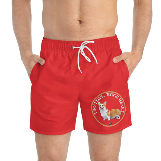 Tiny Legs...Huge Heart - Swim Trunks