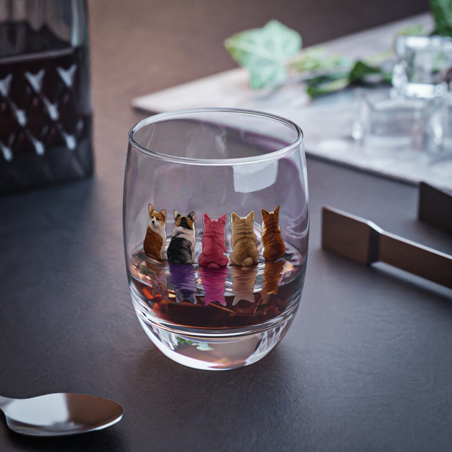 Corgi Reflection - Whiskey/Juice Glass