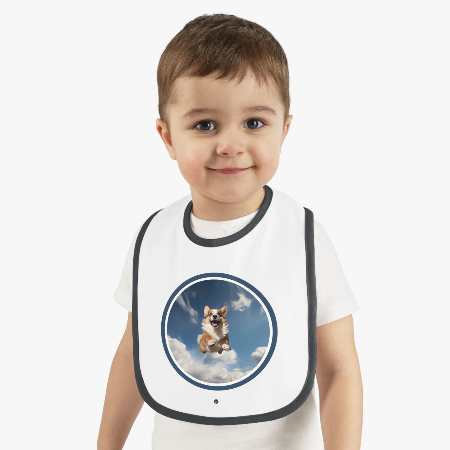 Flying Corgi - Baby Bib