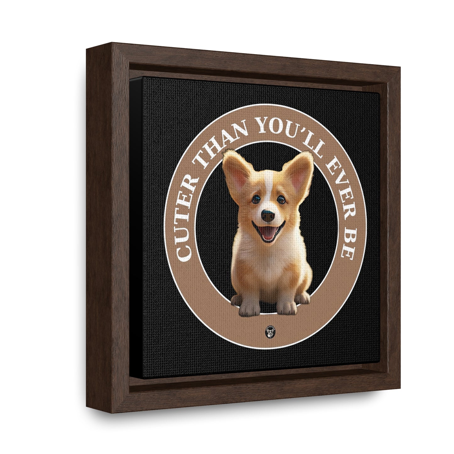 Cuter Than You - Framed on Canvas