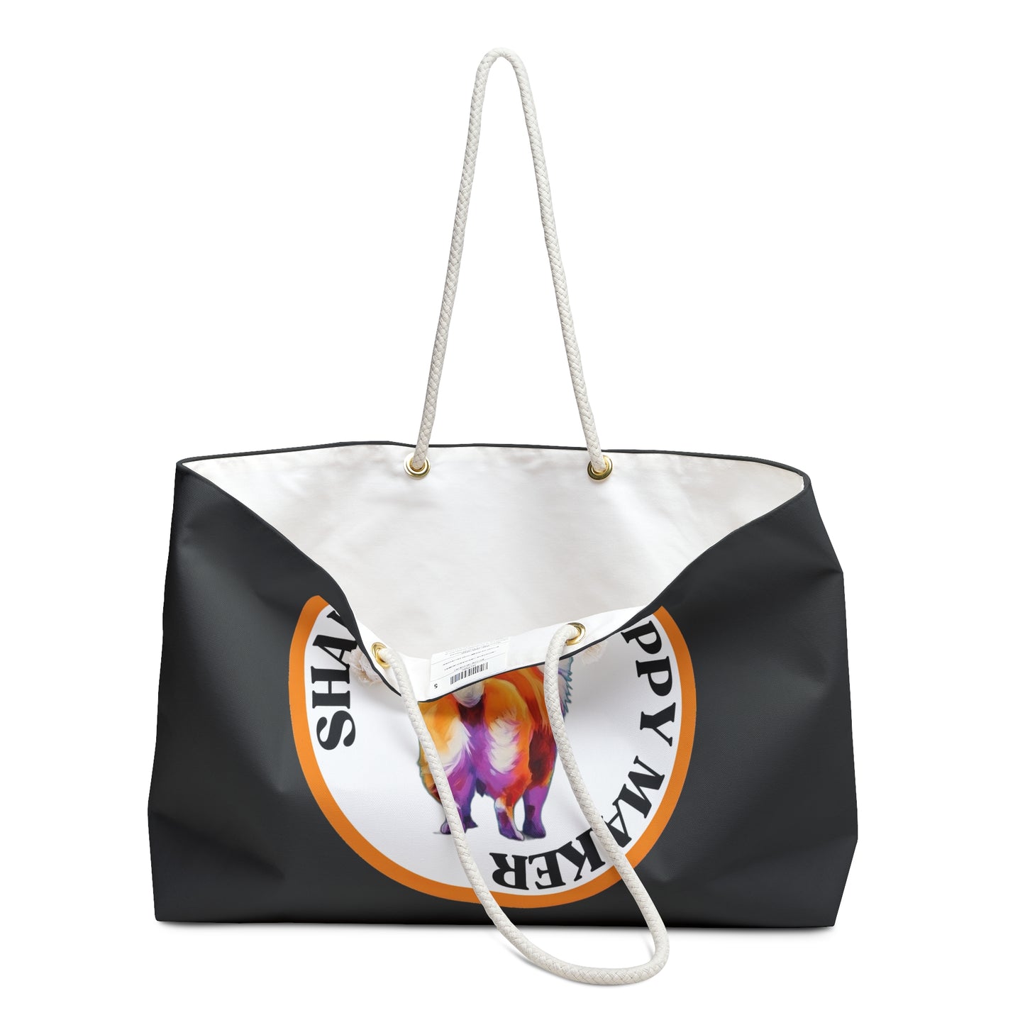 Shake Your Puppy Maker Weekender Beach Bag – Corgi Humor Travel Tote