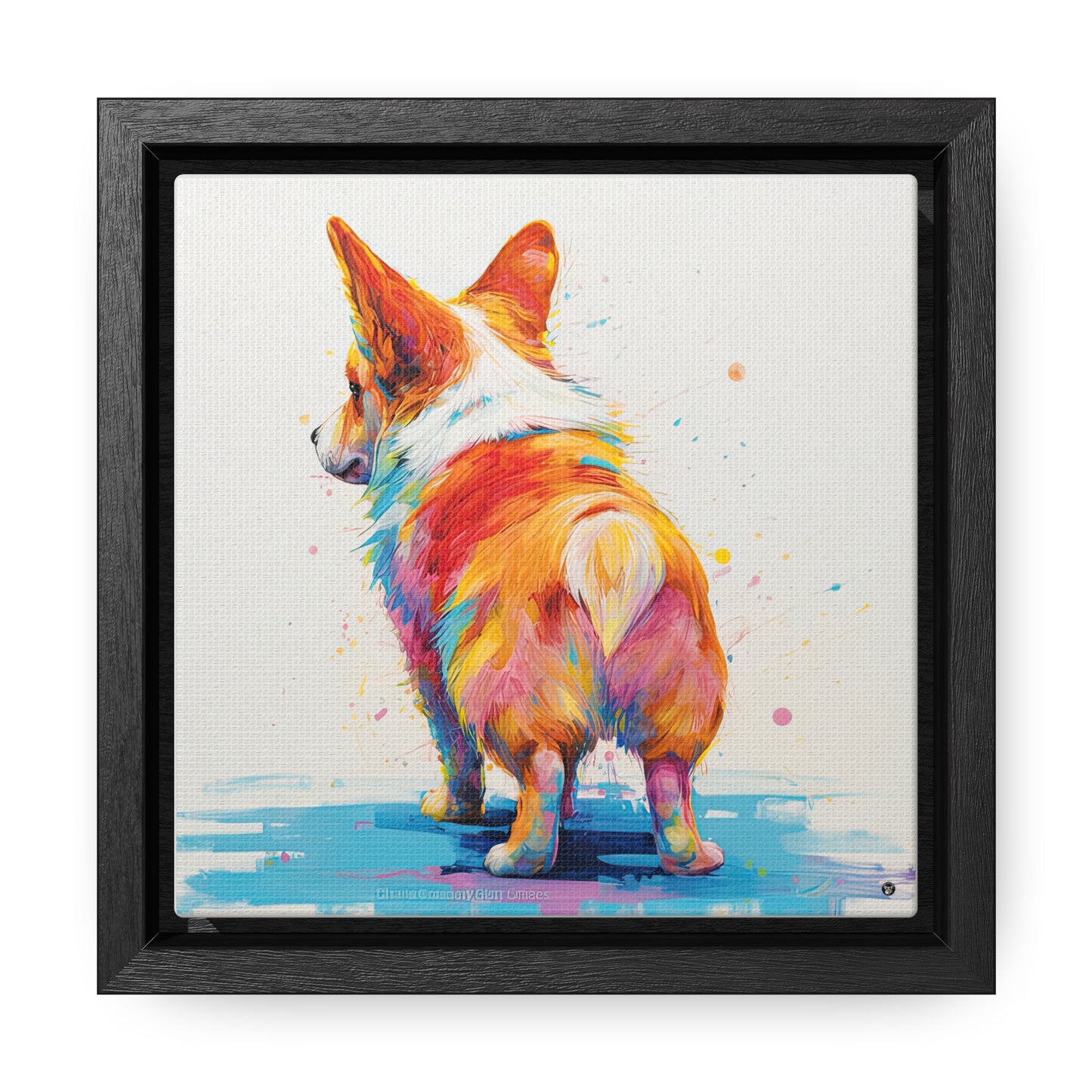 Rump Toast - Framed on Canvas