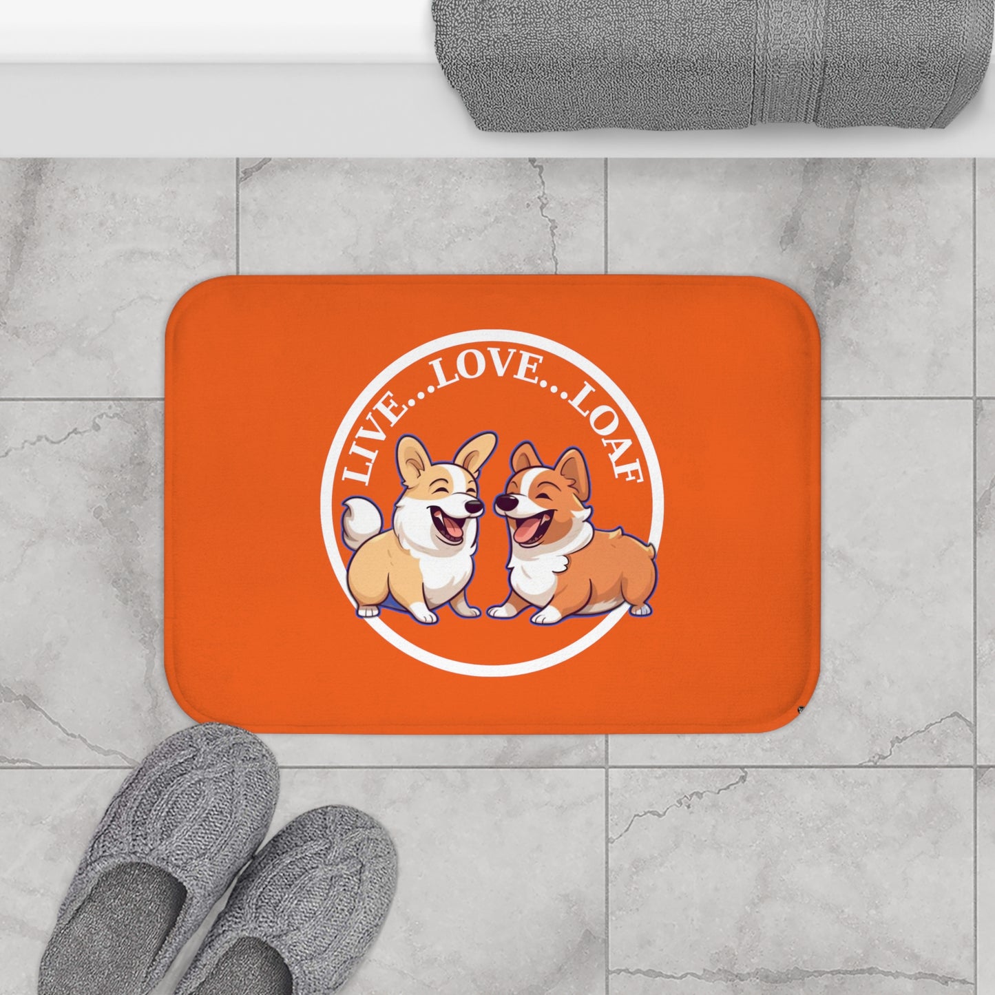 Live...Love...Loaf - Bath Mat