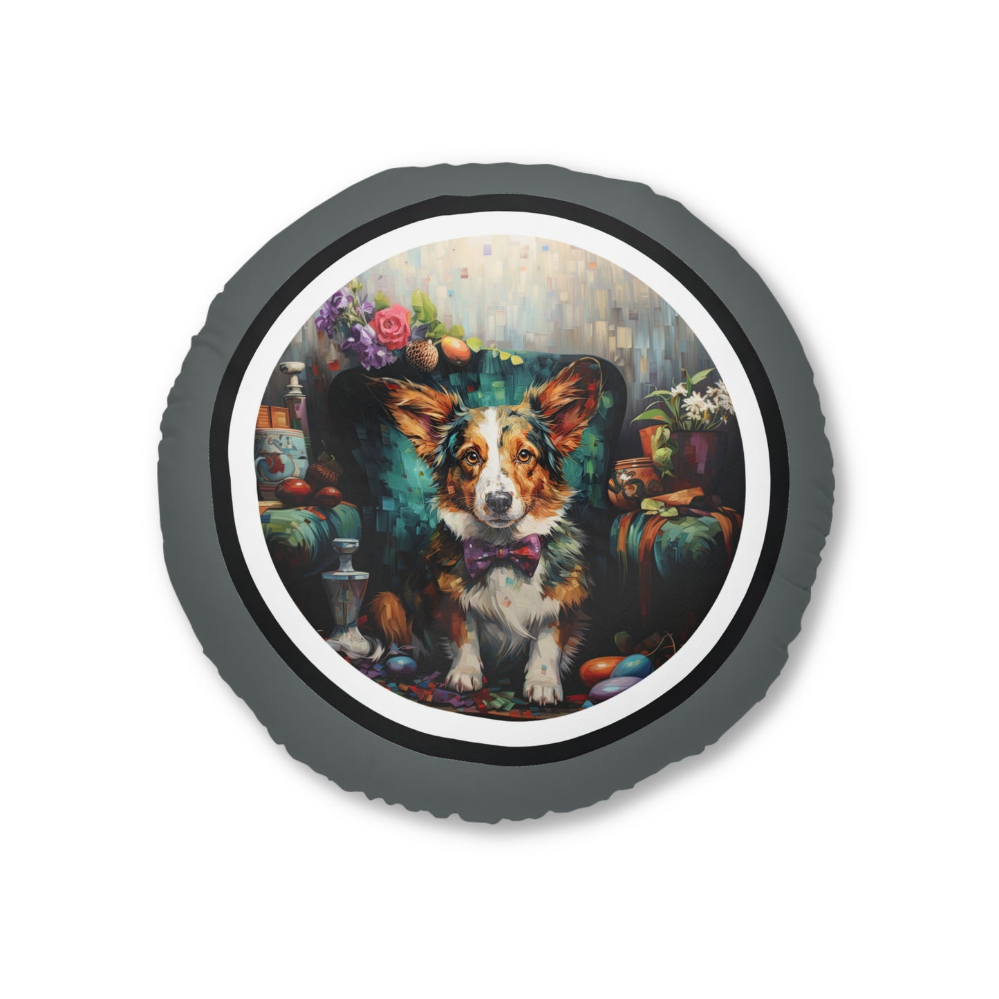 Formal Corgi - Floor Pillow