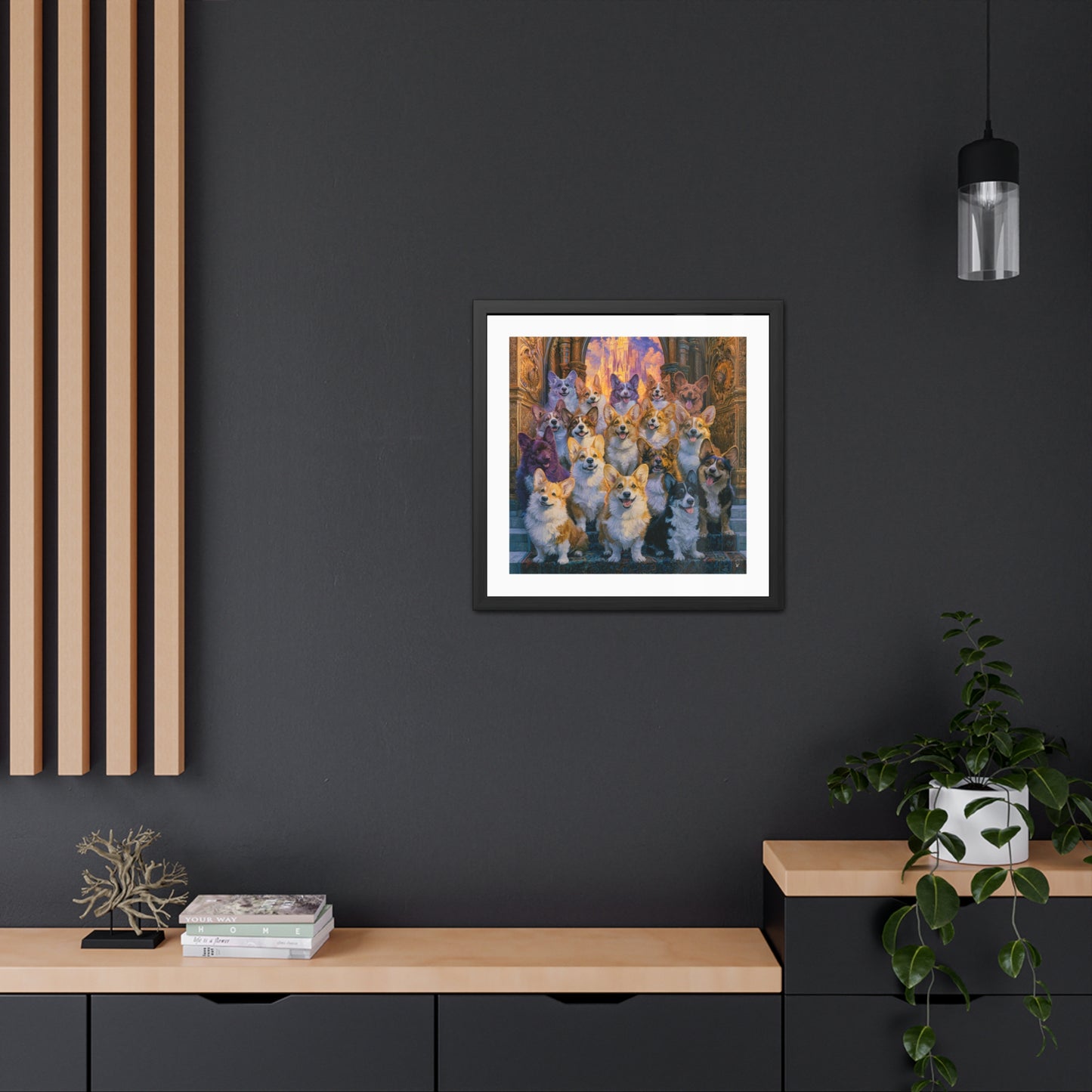 Pearly Gates Framed Print