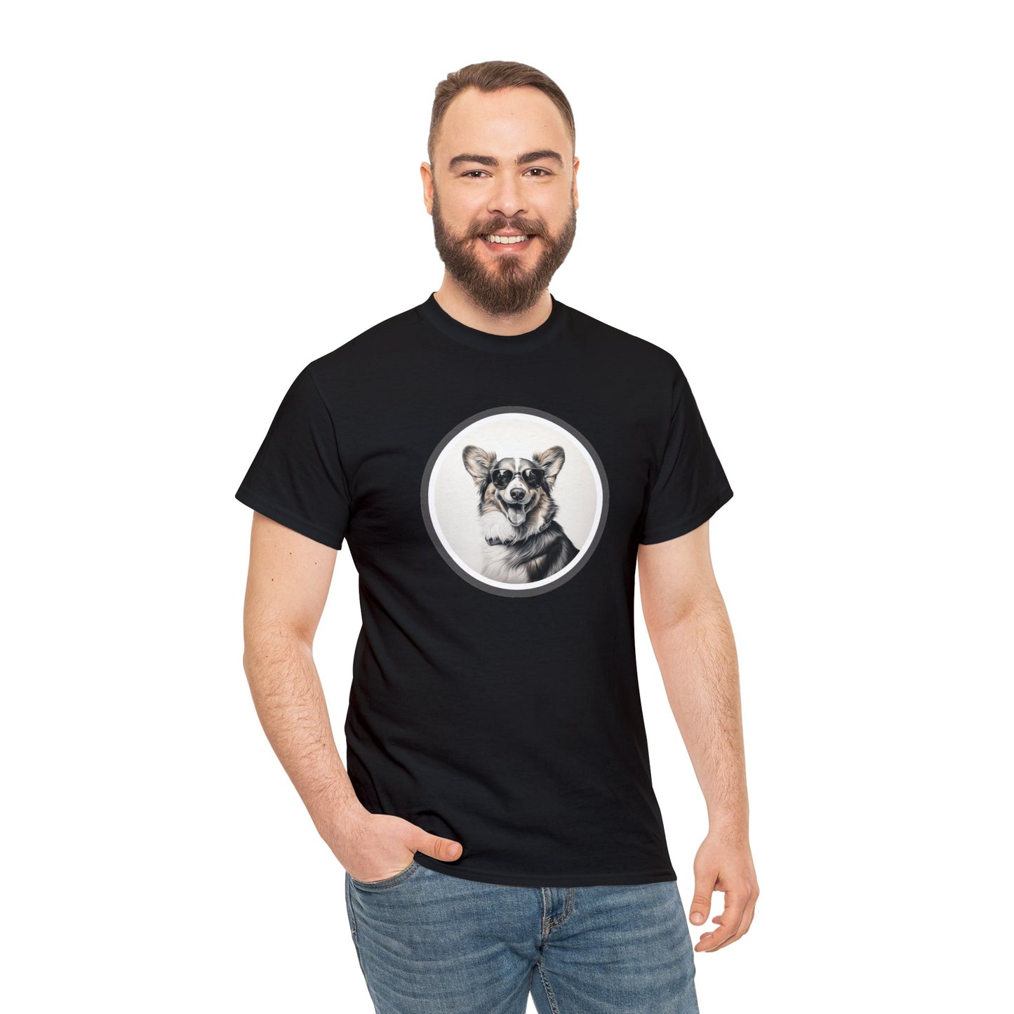 Corgi Cool - Unisex Heavy Cotton Tee