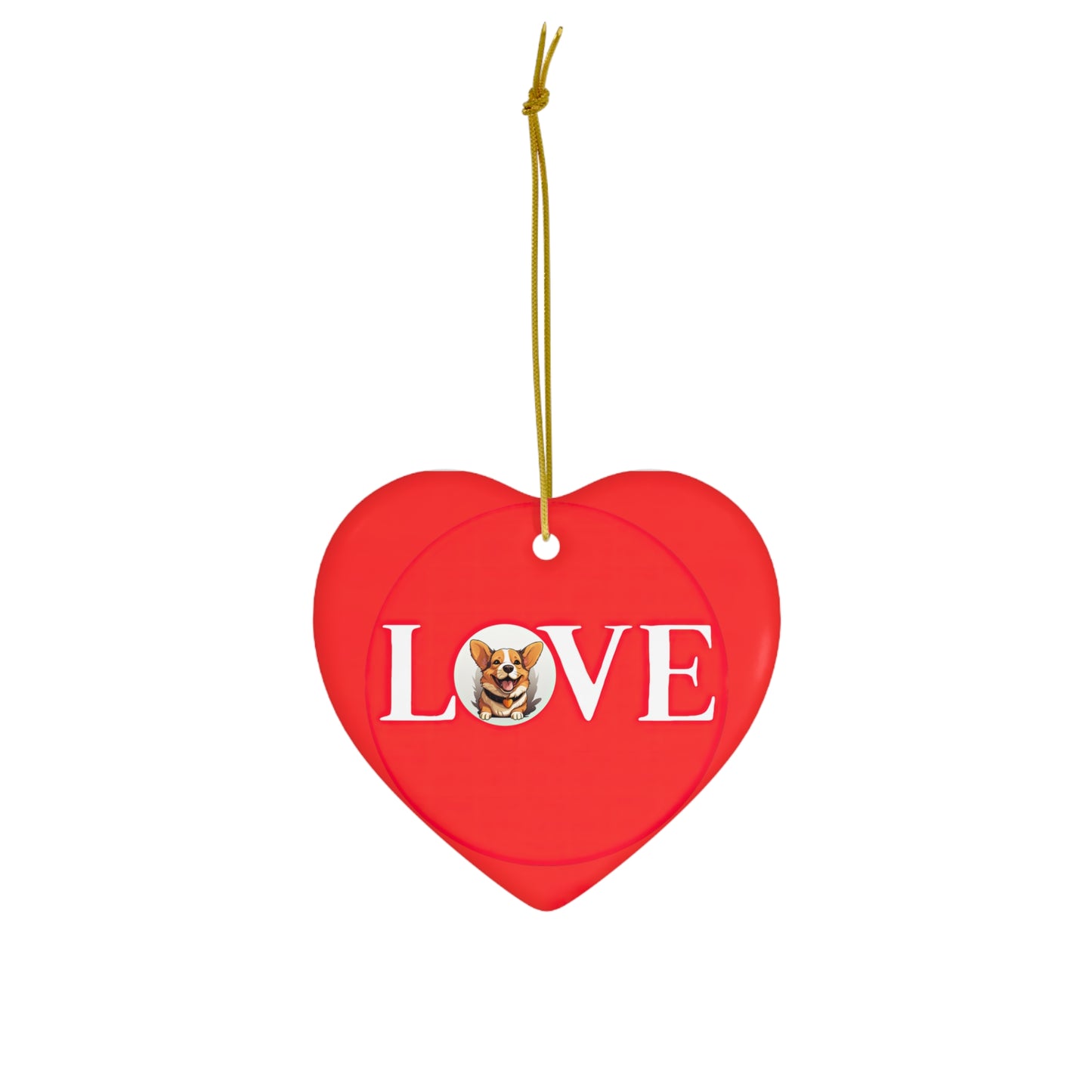 More Love - Ceramic Ornament