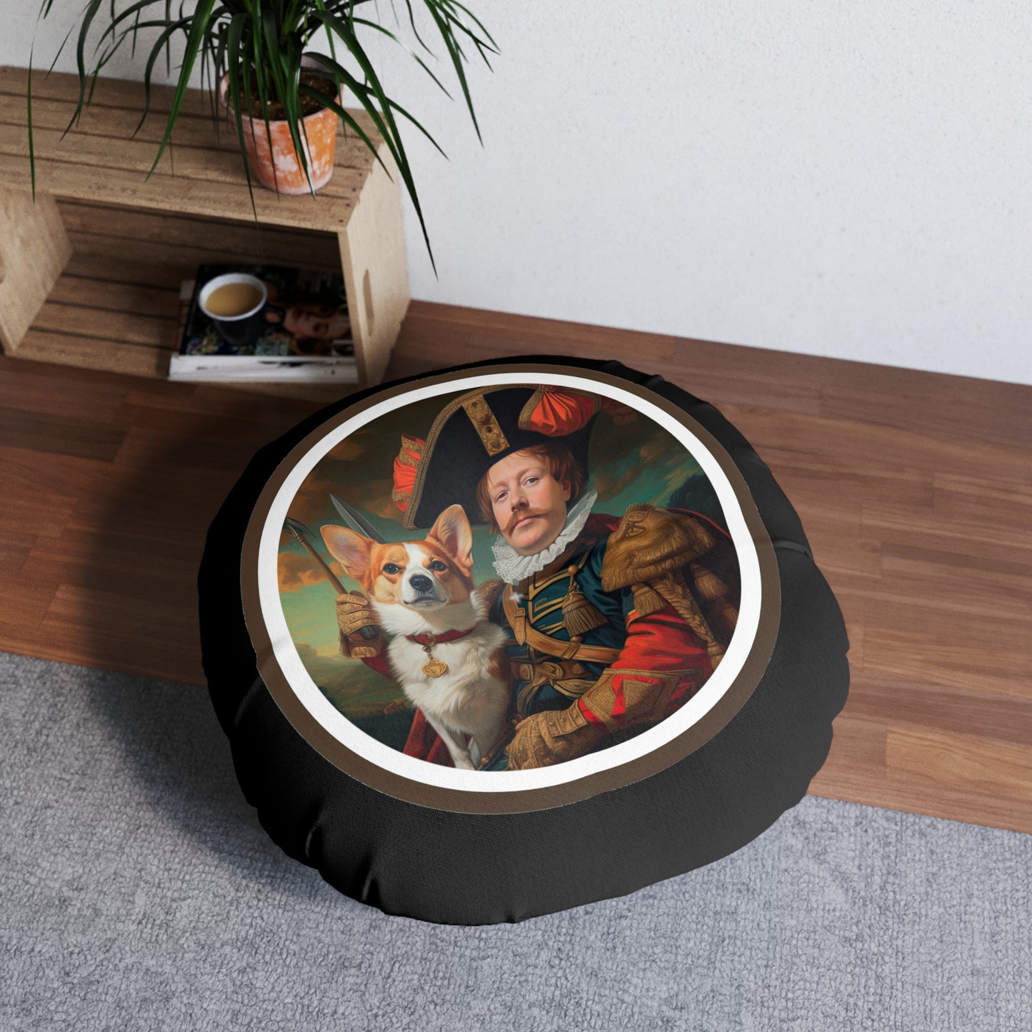 First Royal Corgi - Floor Pillow