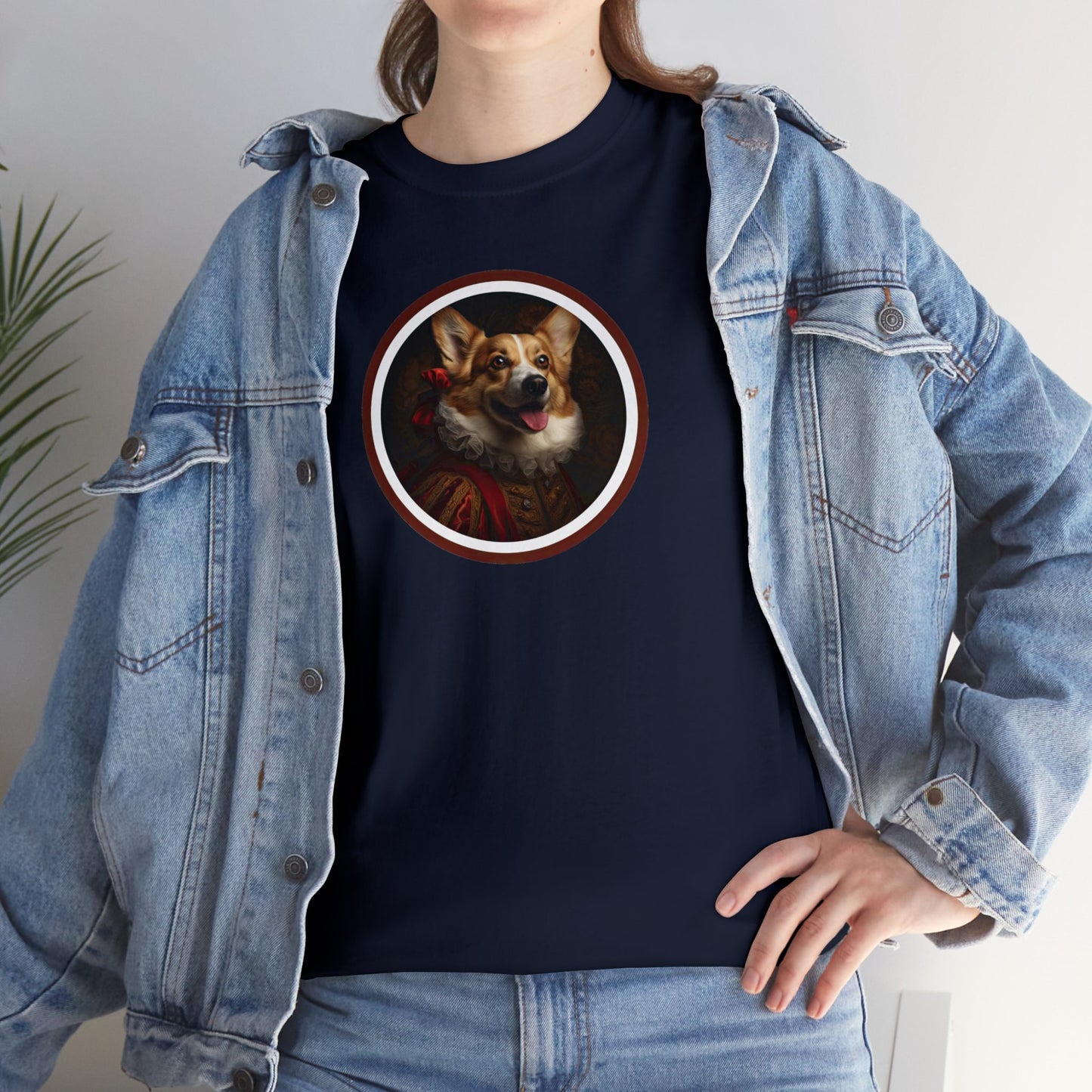 Renaissance Corgi - Unisex Heavy Cotton Tee