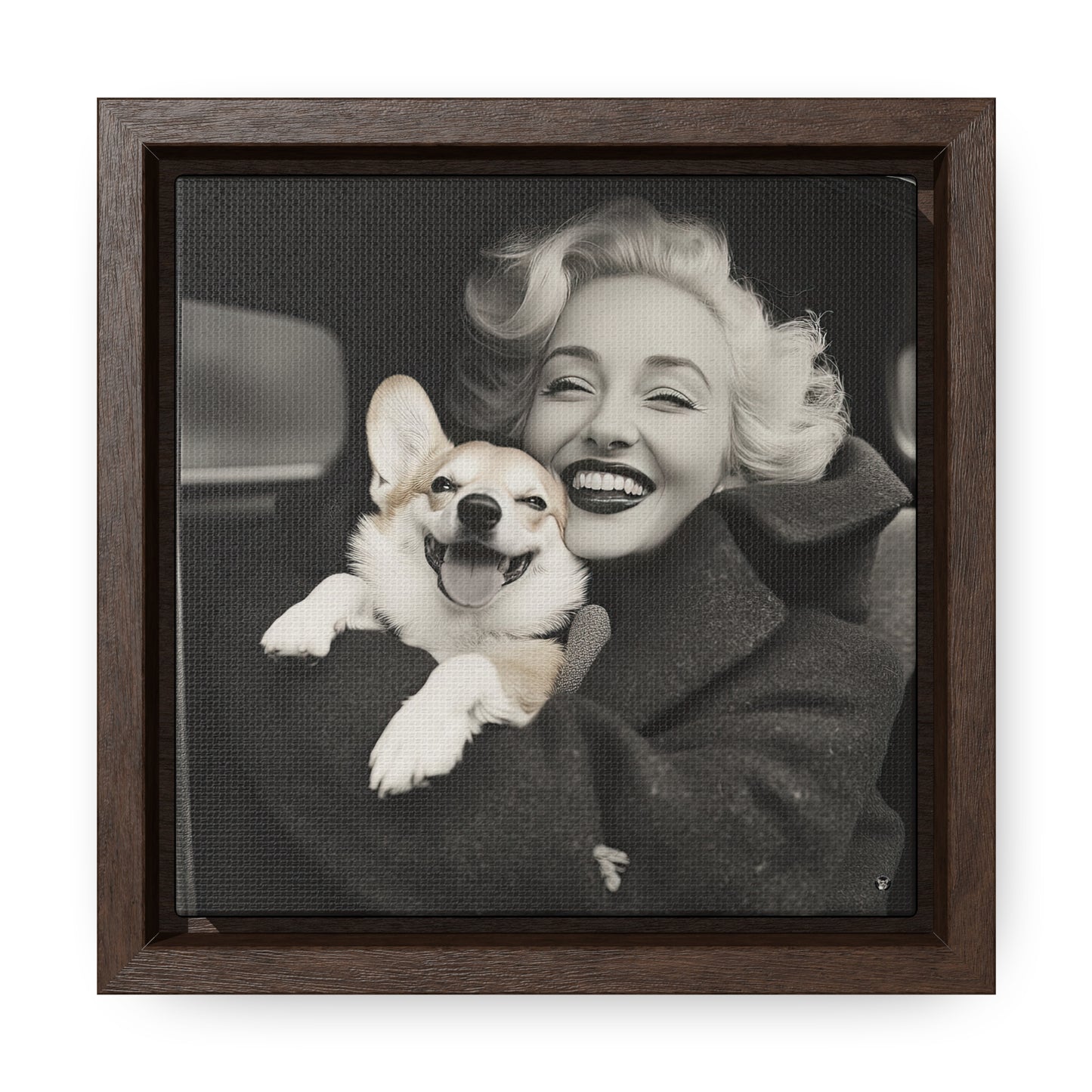 Marilyn's Bestie - Framed on Canvas
