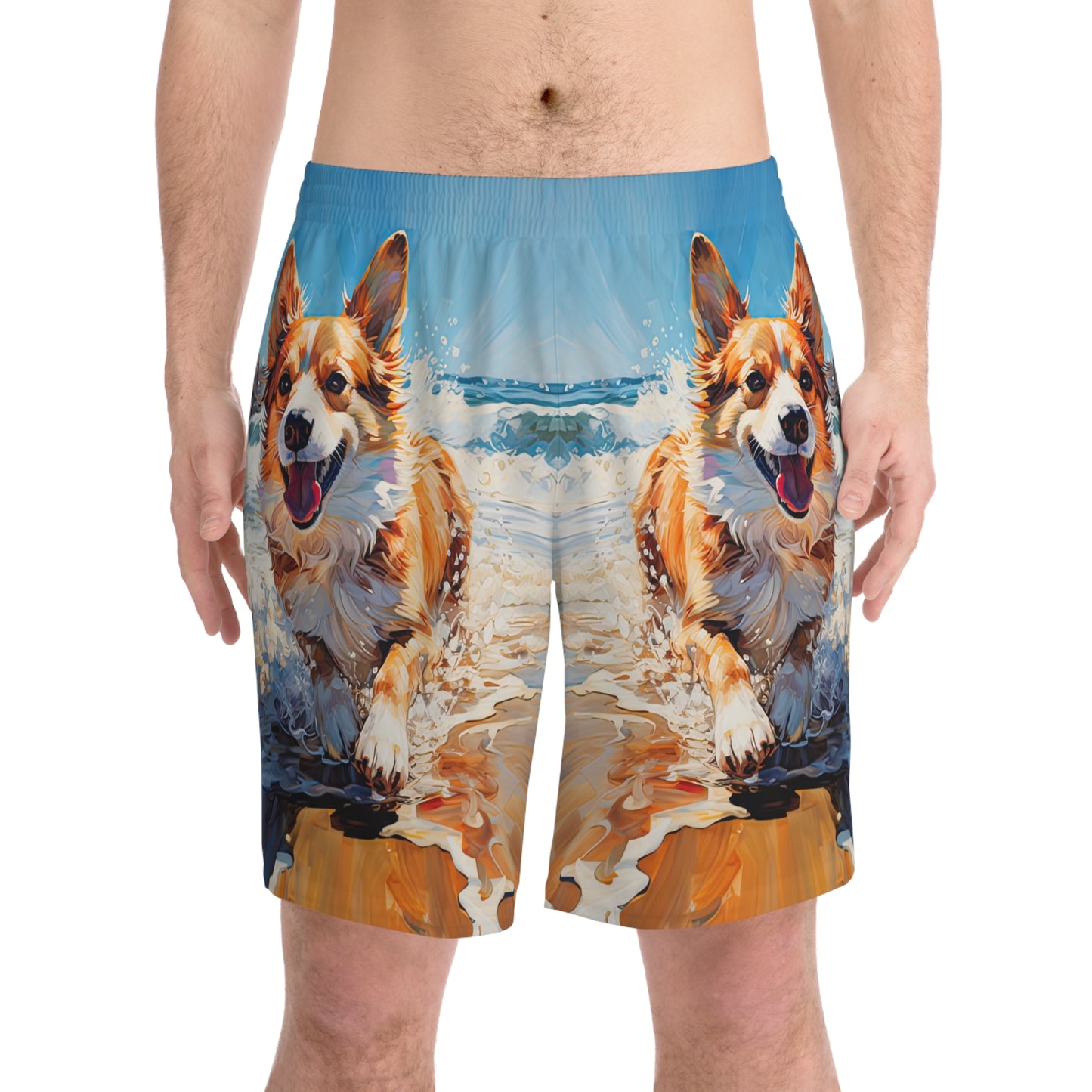 Coastal Corgi Board Shorts