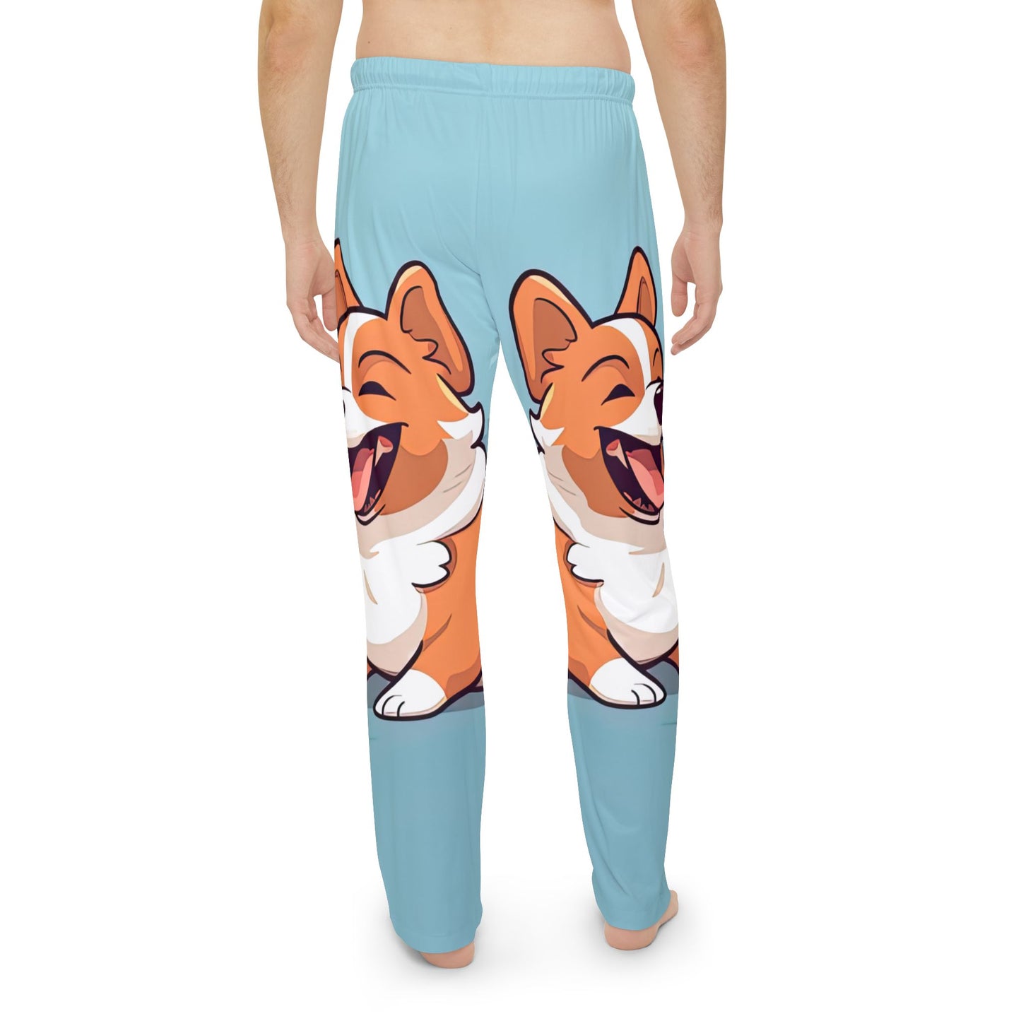 Corgi Couple Men's Pajama Pants