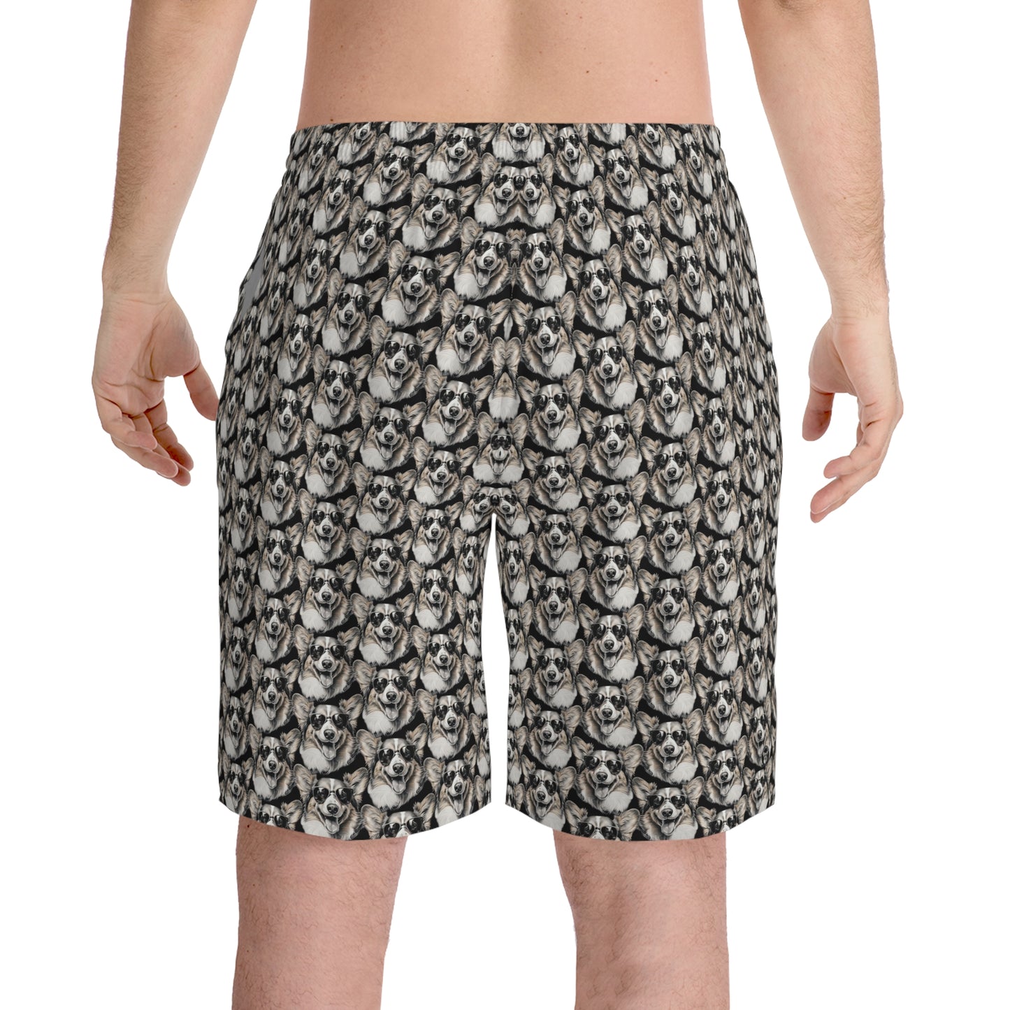 Corgi Cool Board Shorts
