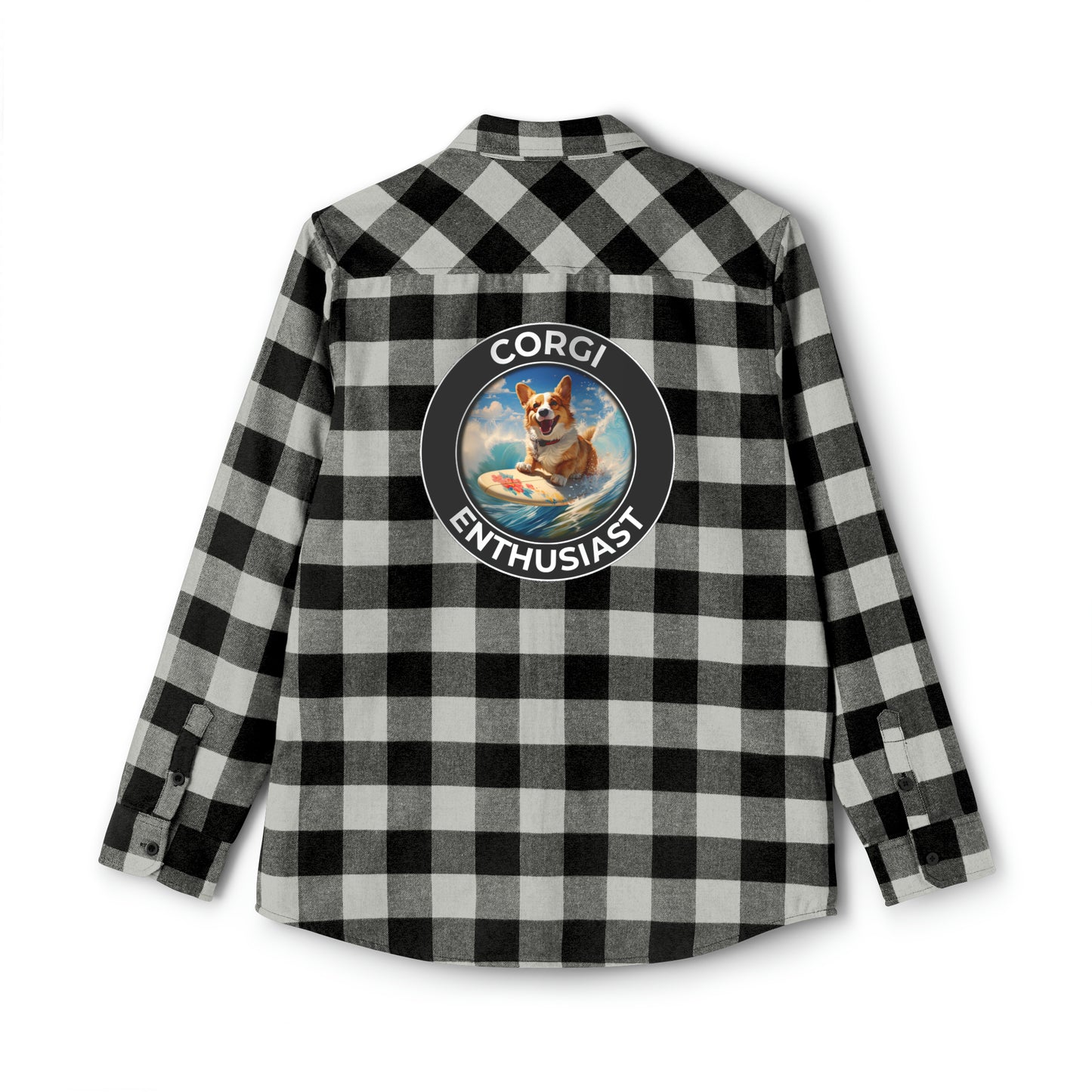 Corgi Enthusiast - Flannel Shirt