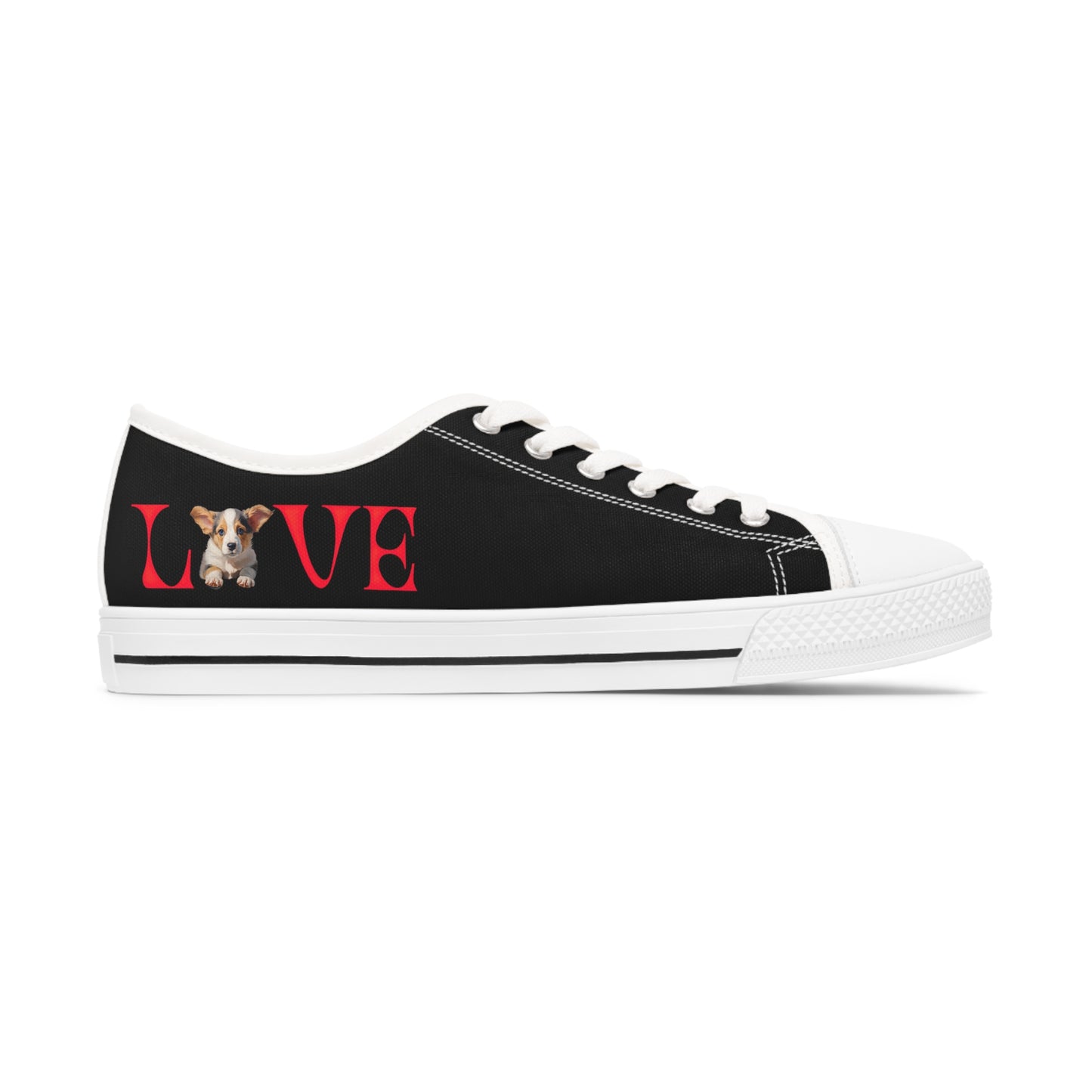 LOVE - Women's Low Top Sneakers
