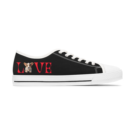 LOVE - Women's Low Top Sneakers