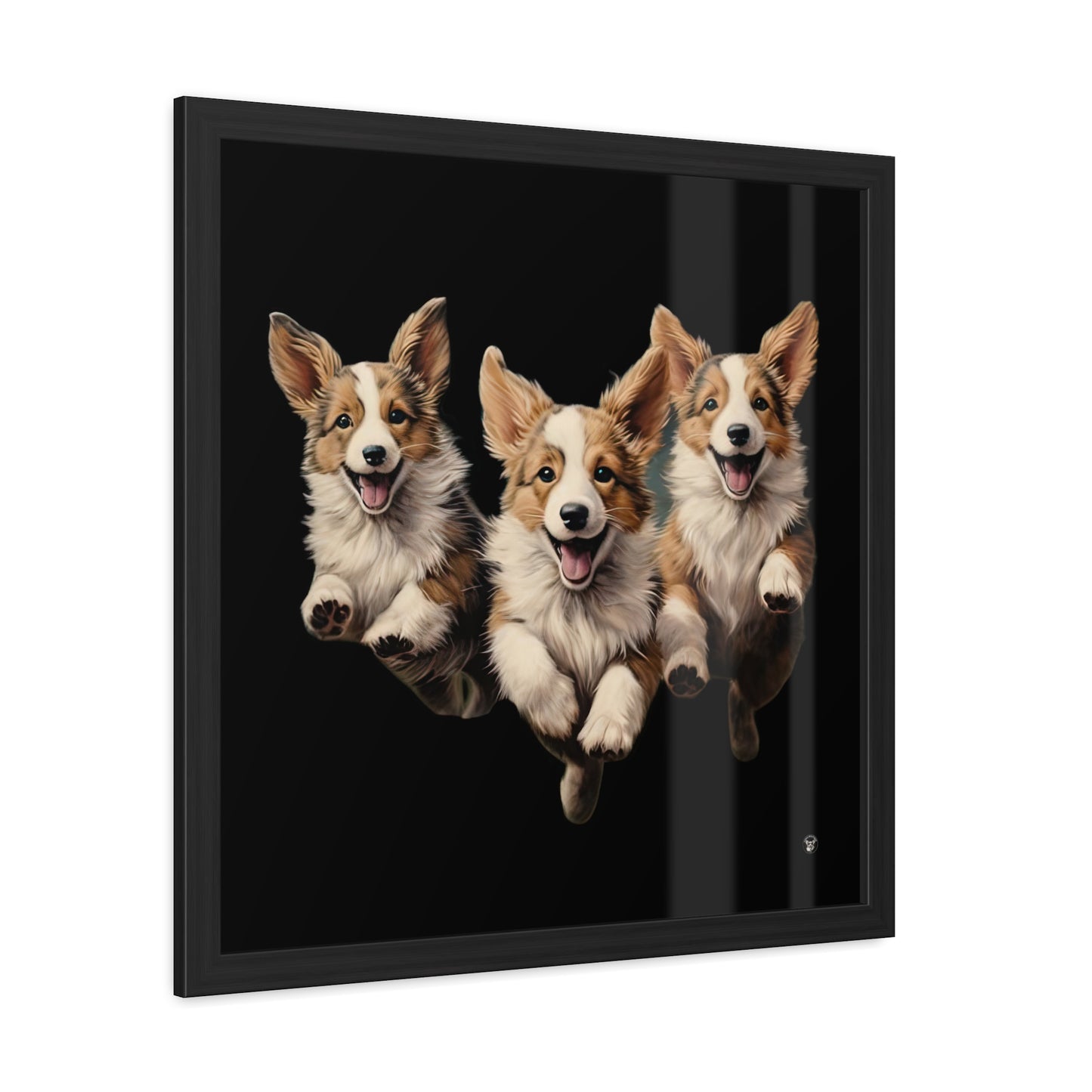Corgi Enthusiasm - Framed Print