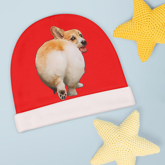 Baby Got Back - Corgi Butt Strut Baby Beanie