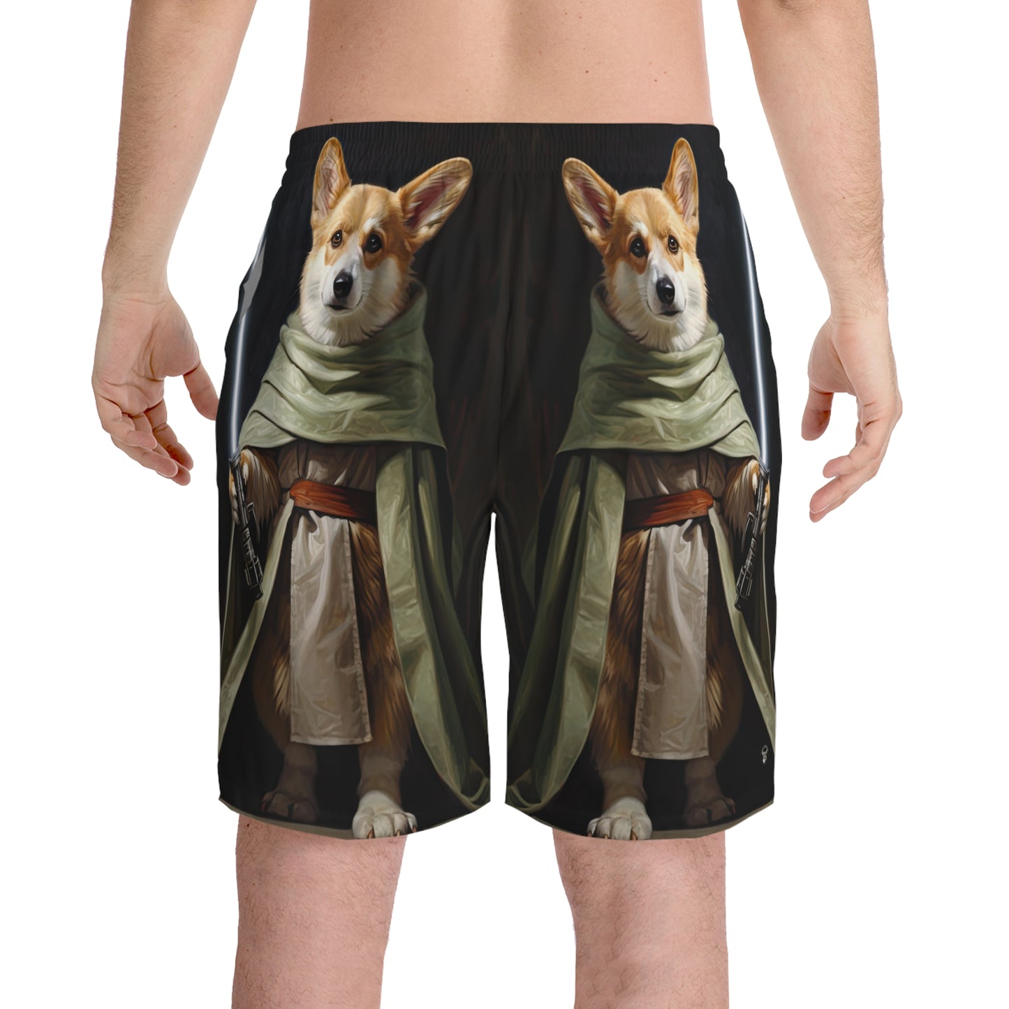 Jedi Corgi Board Shorts