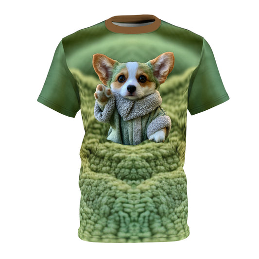T-shirt Grogu le Corgi Audacieux