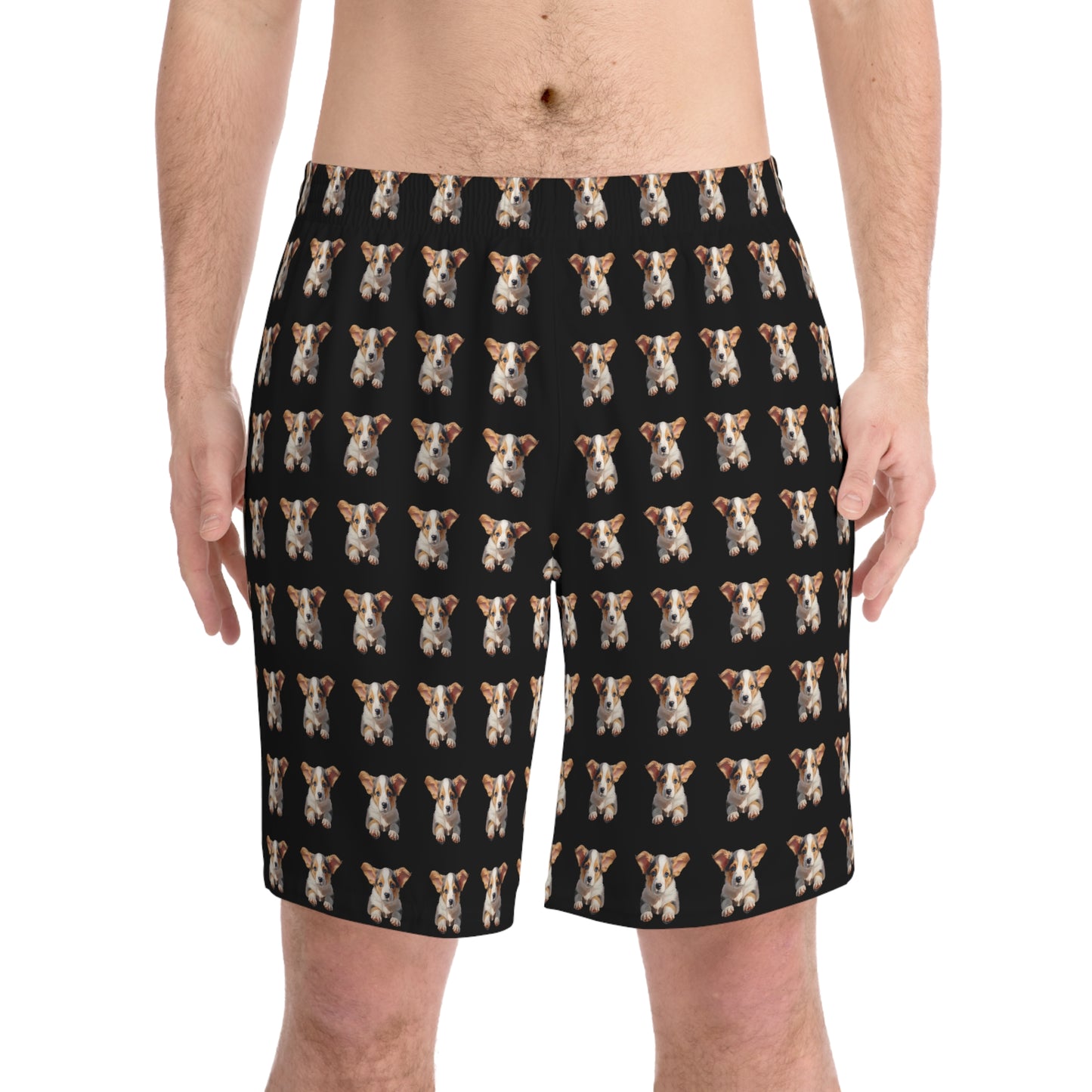 Puppy Portrait Board Shorts