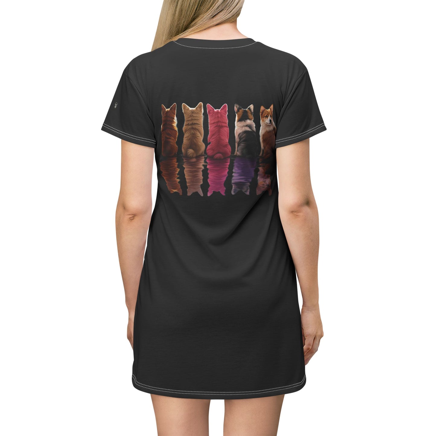 Corgi Reflection T-Dress