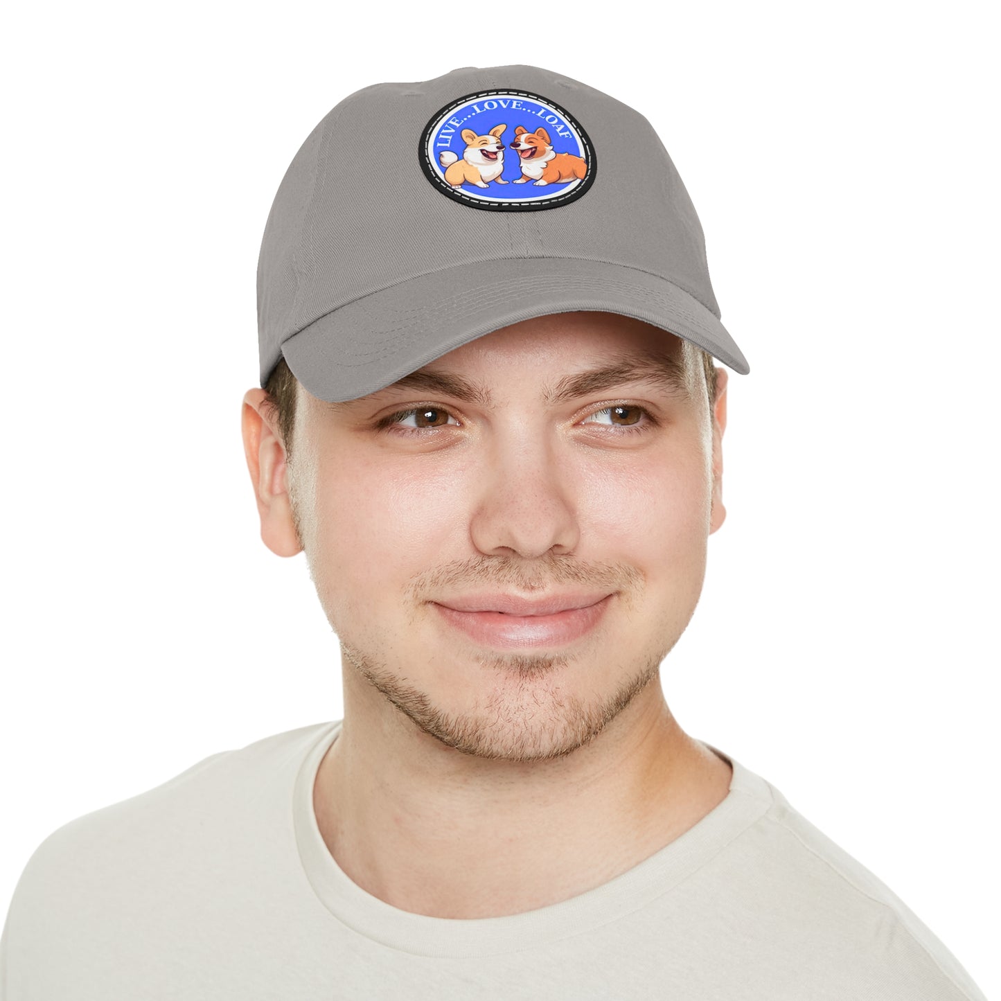 Live...Love...Loaf - Cap with Leather Patch