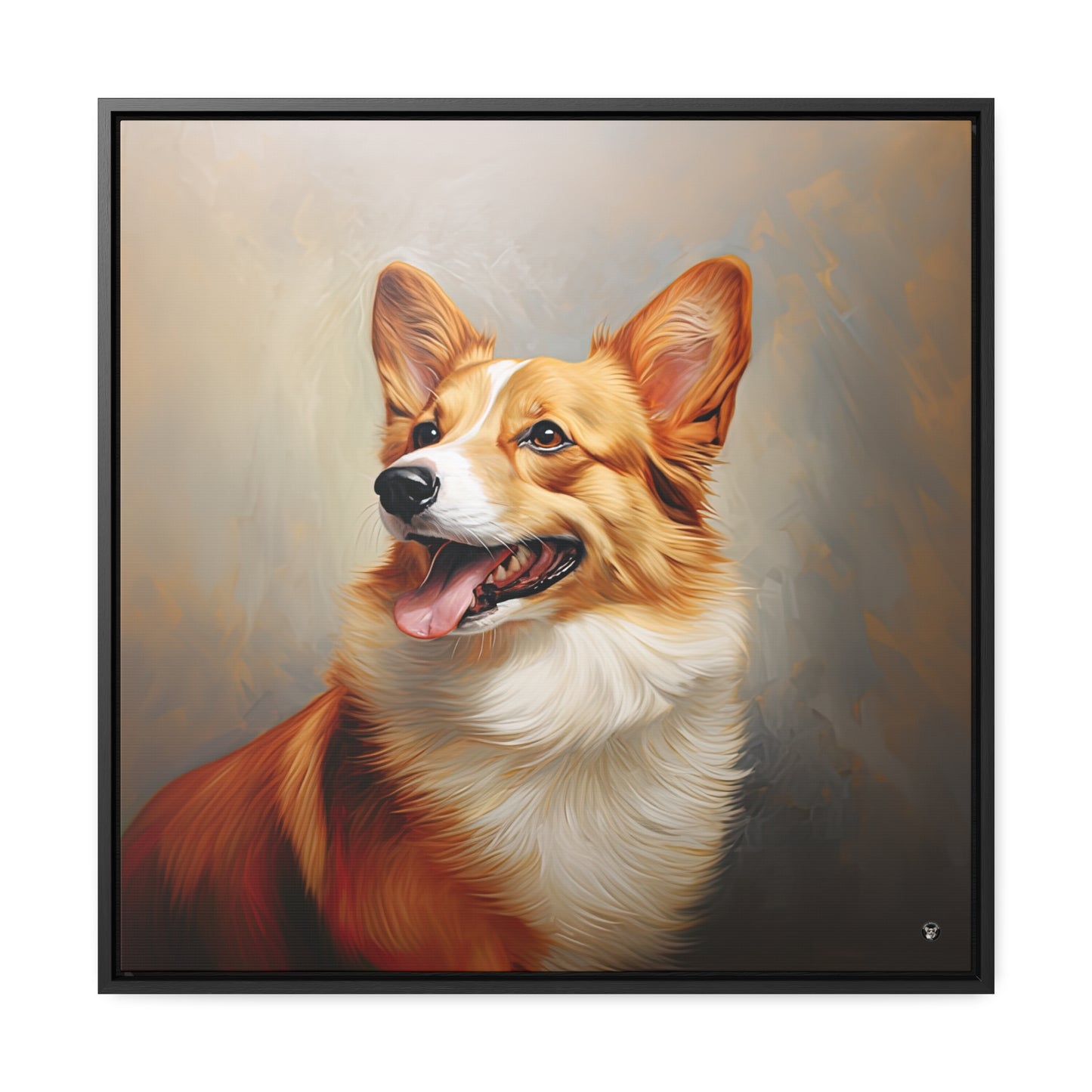 Pembroke Portrait - Framed on Canvas