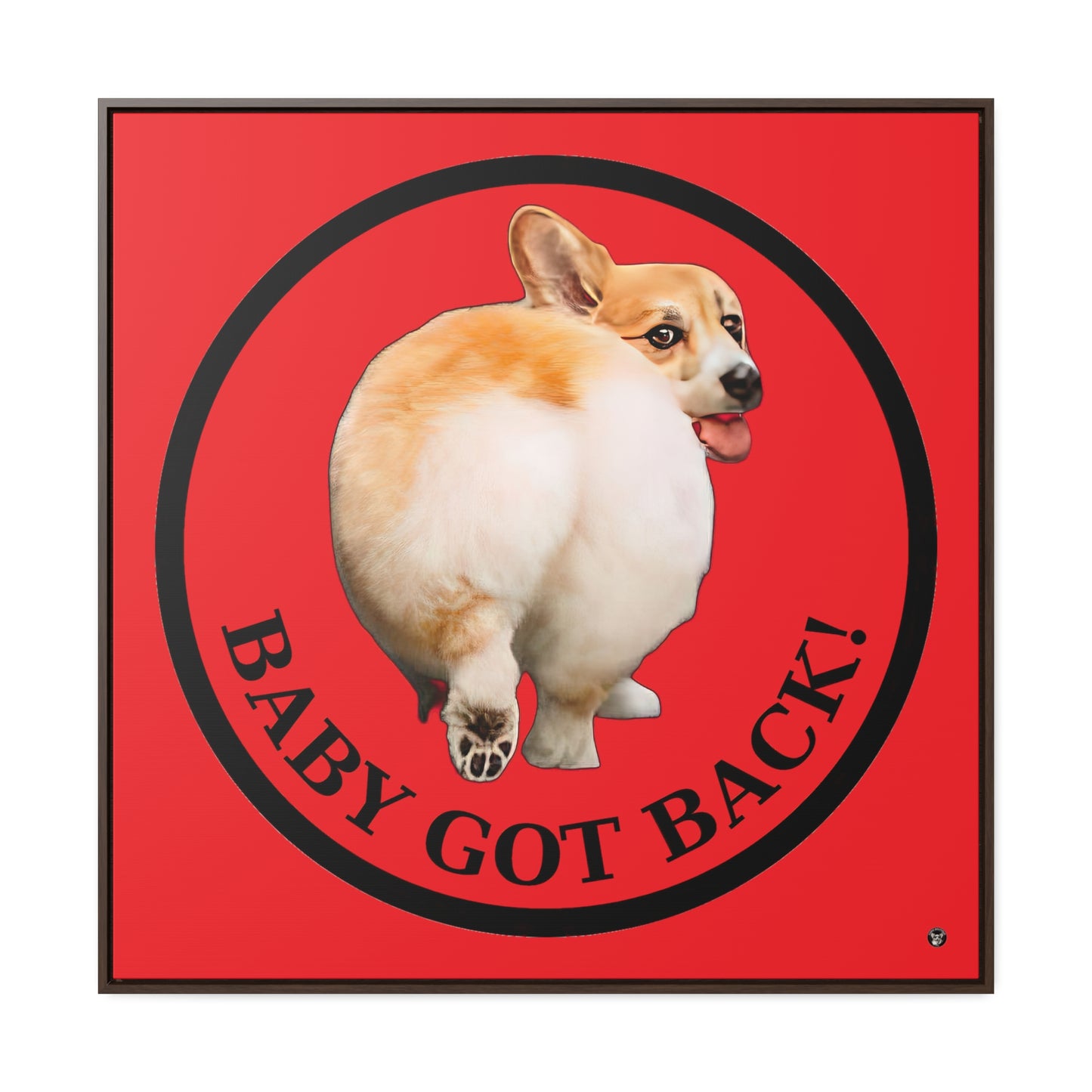 Baby Got Back - Framed on Canvas