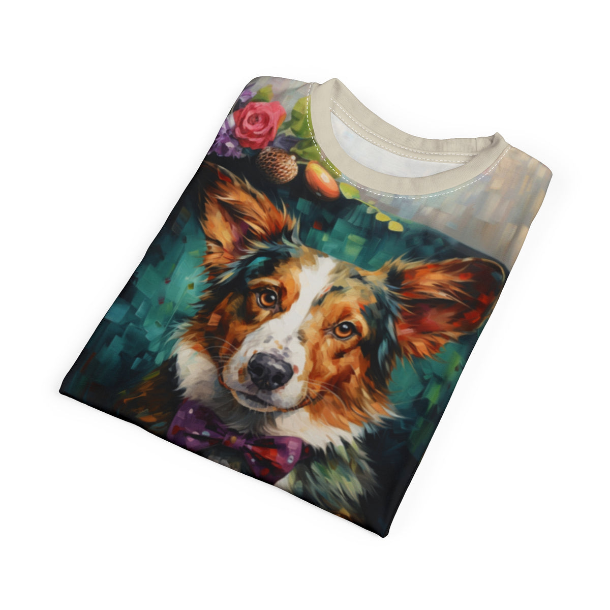 The Formality of Frivolity Unisex Bold Designer Tee — Dapper Dude on Alabaster Mosaic