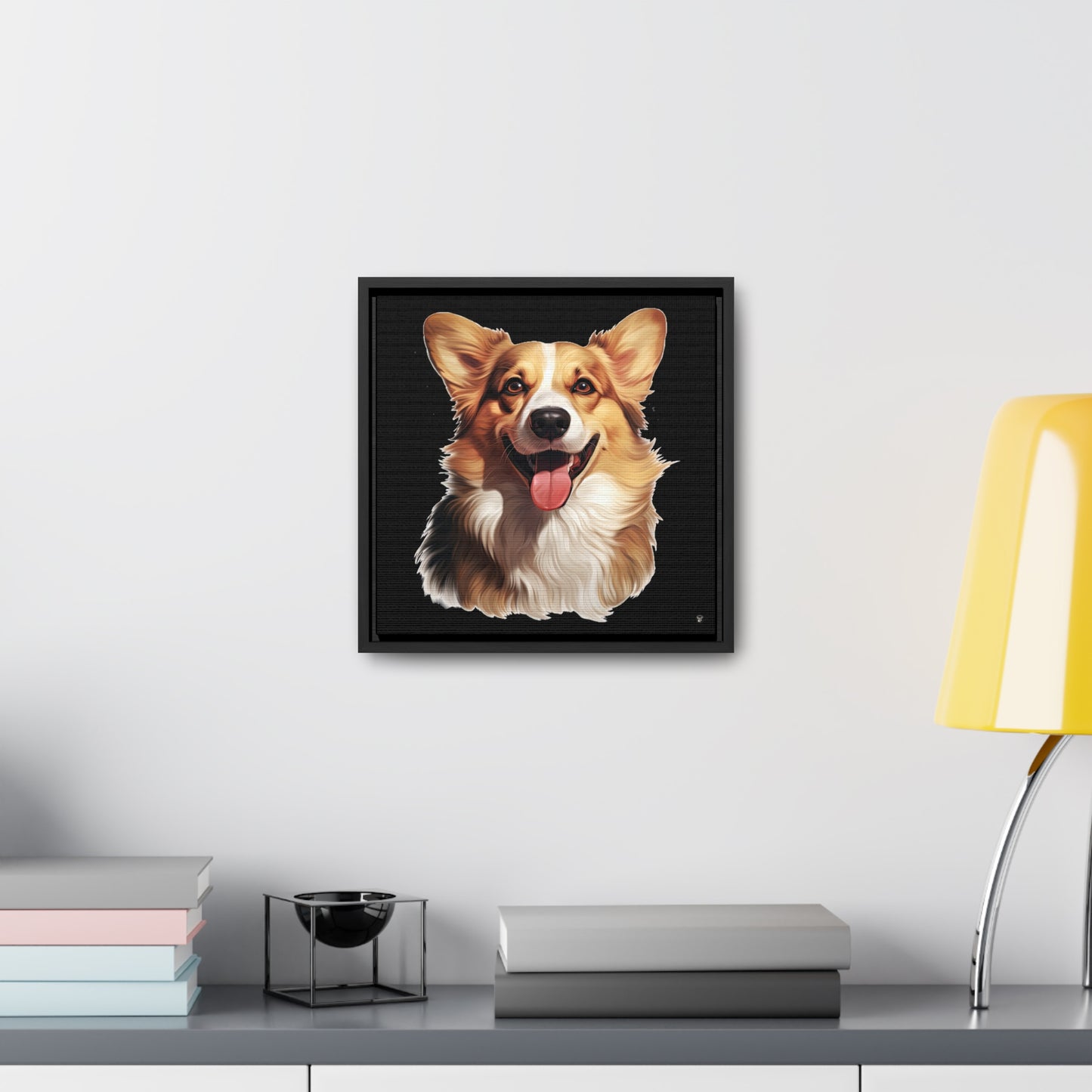 The Celebrity - Framed on Canvas