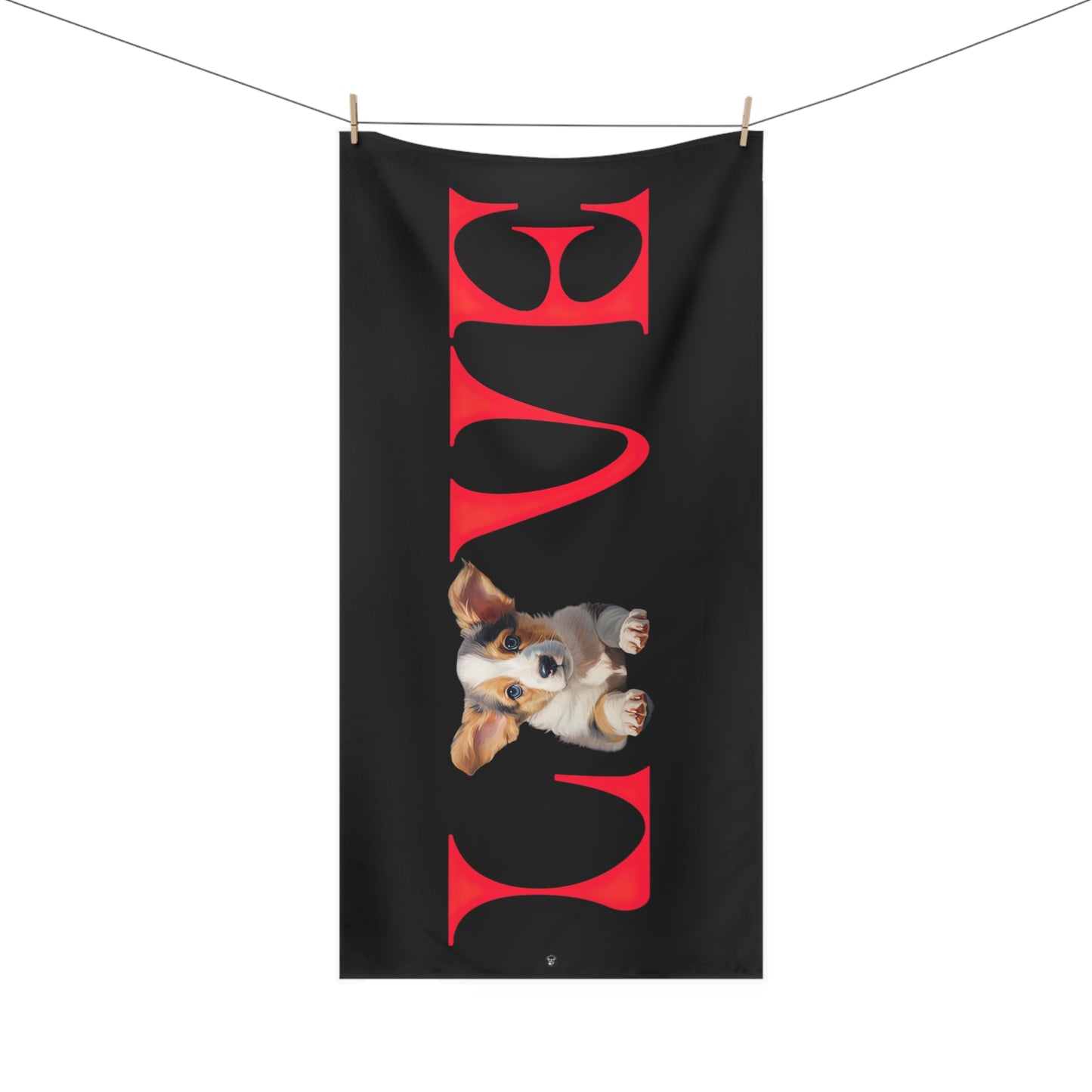 LOVE - Bath Towel